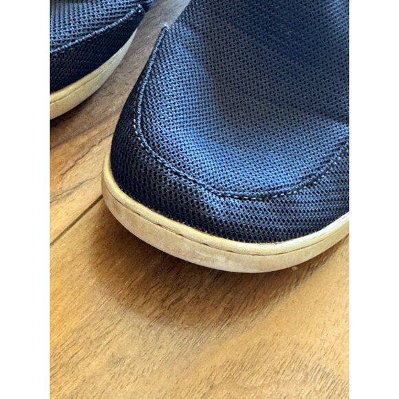 Olukai Nohea Mesh Mens Shoes Size 7 Casual Slip-On Comfort Loafers Black/Rubber - Picture 4 of 7